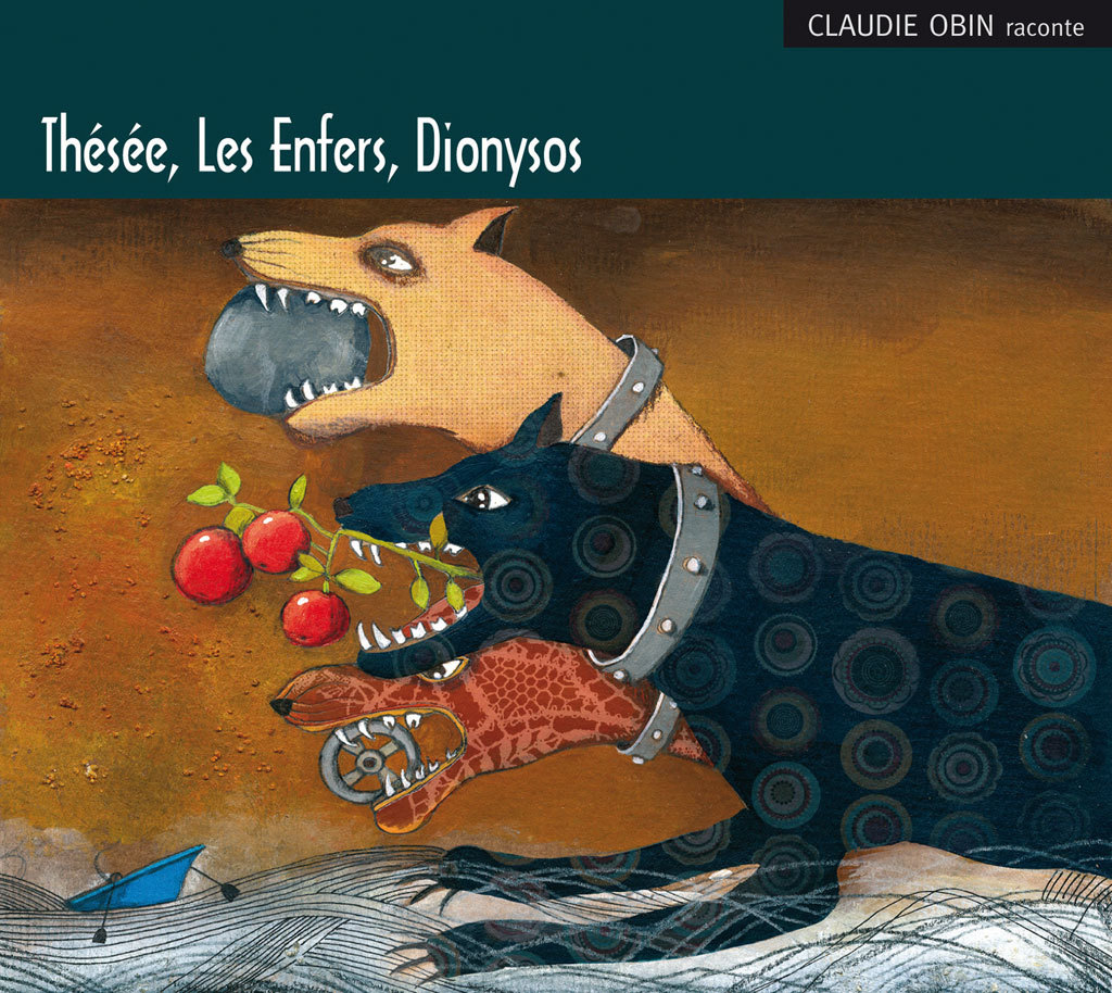 Thésée, Les Enfers, Dionysos