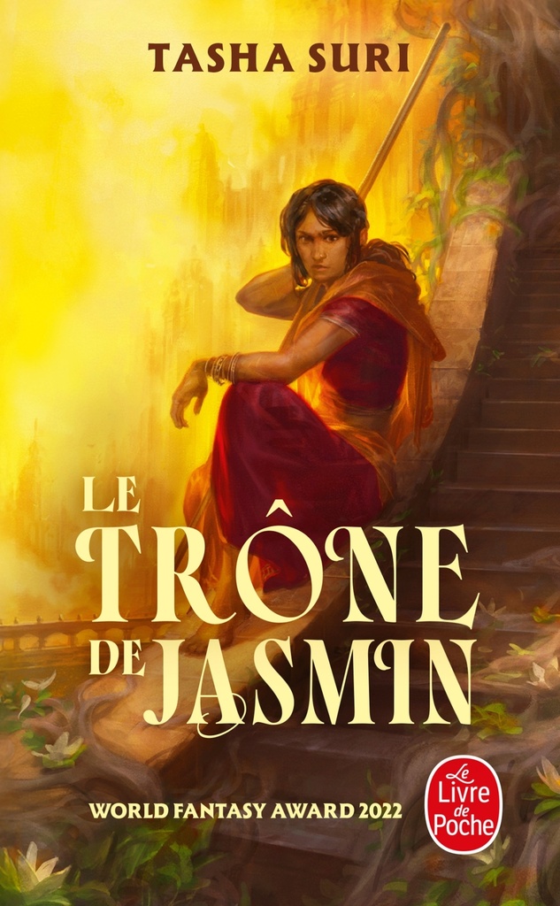 [9782253909194] Le Trône de jasmin (Les Royaumes ardents, Tome 1)