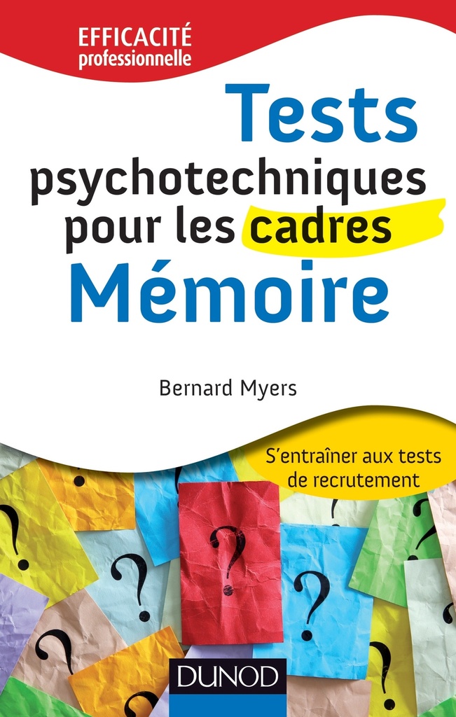 Tests psychotechniques pour les cadres : Mémoire