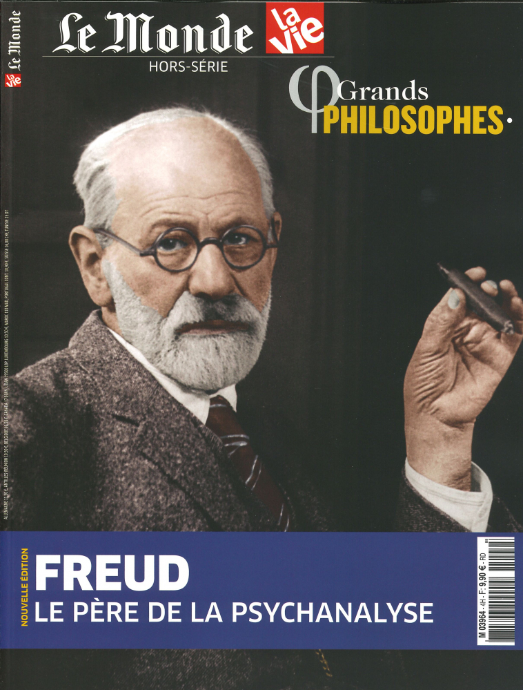 La vie/Le Monde HS N°4 Grands philosophes - Freud -  juillet 2019