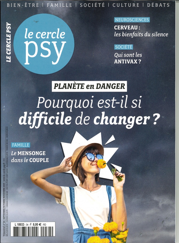 Le Cercle Psy N°34 Planète en danger - sept./octobre/novembre - 2019