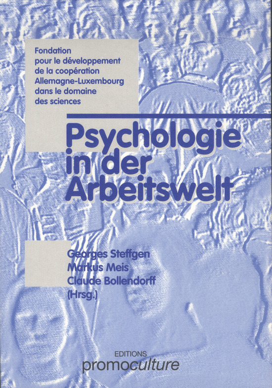 PSYCHOLOGIE IN DER ARBEITSWELT