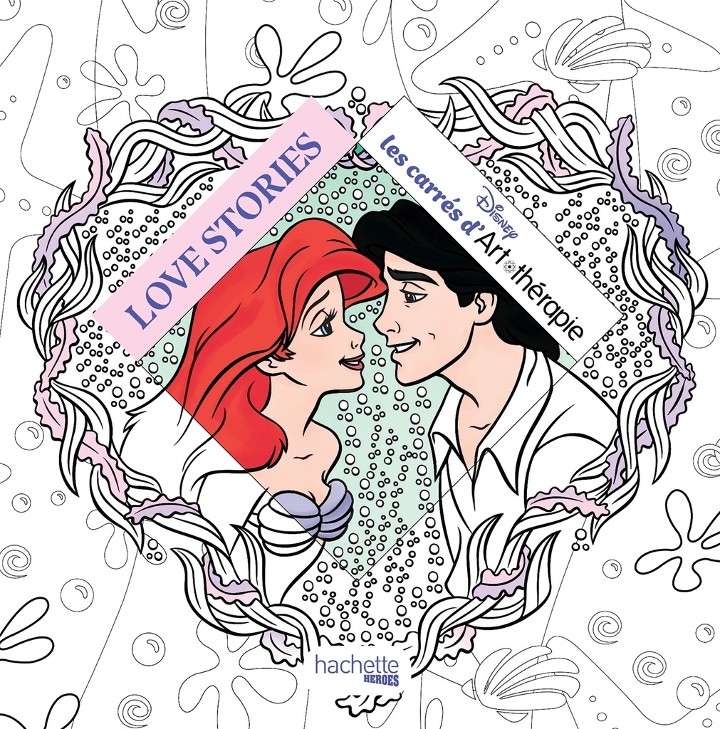 Carrés Art-thérapie Love Stories