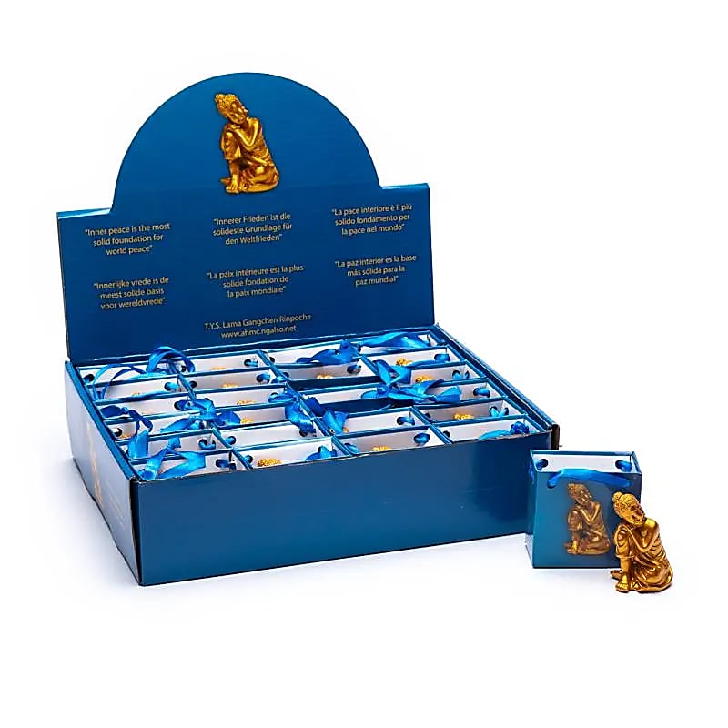 Bouddha en sachet cadeau -- 36 g; 5.3 cm