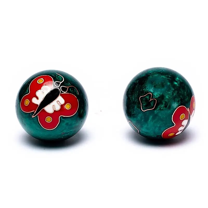 Boules de santé Qi Gong Papillon -- 3.5 cm
