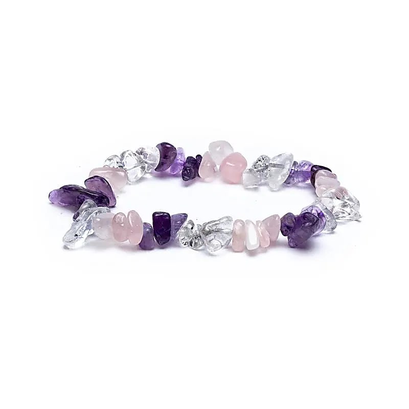 Bracelet Chips triangle d'or élastique -- ±0.7 cm