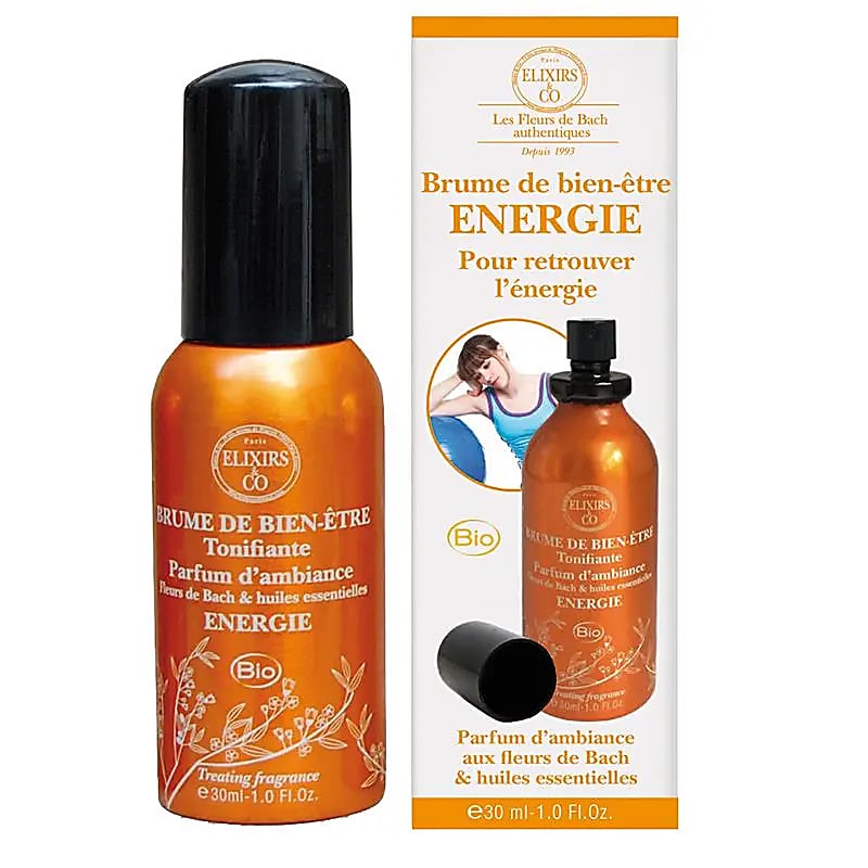 Bach Spray d'ambiance Energie BIO -- 30ml