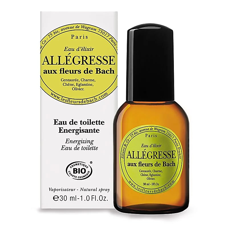 Bach Eau de toilette Allégresse (énergisante) -- 30 ml