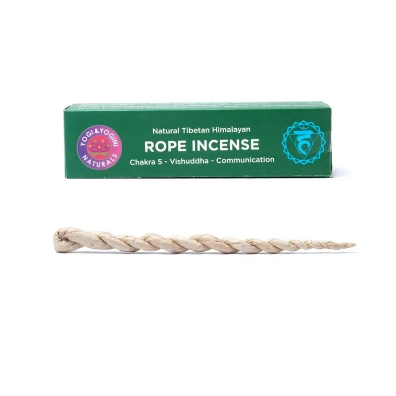 Encens Cordelette 5ème chakra comunication -- ±15cm; ±43g
