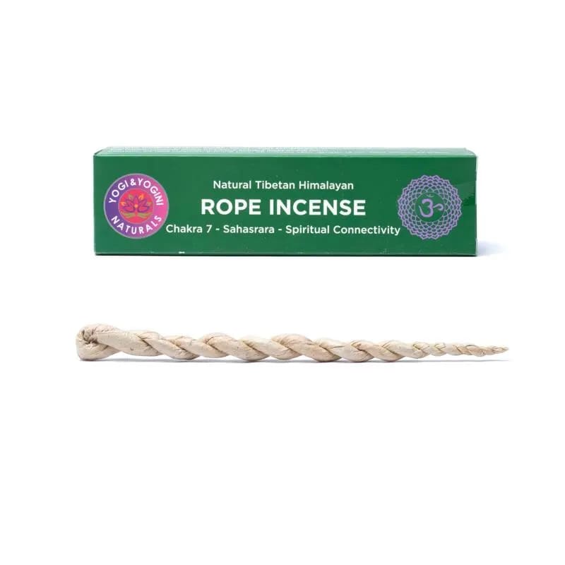 Encens Cordelette 7ème chakra Connection spirituelles -- ±15cm; ±43g