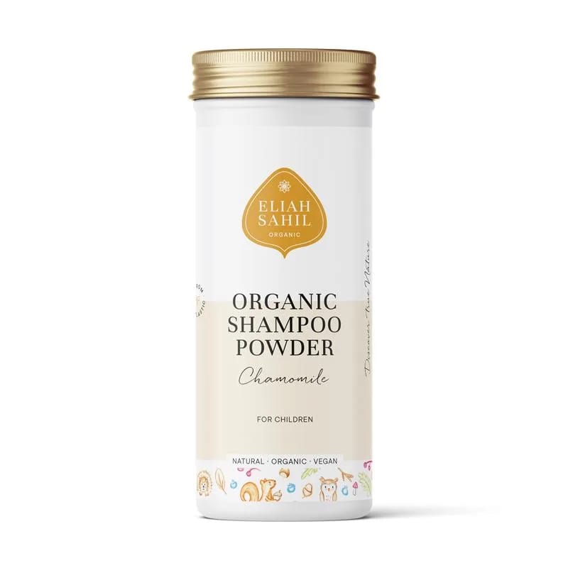Shampooing poudre enfant camomille bio Eliah Sahil -- 100g