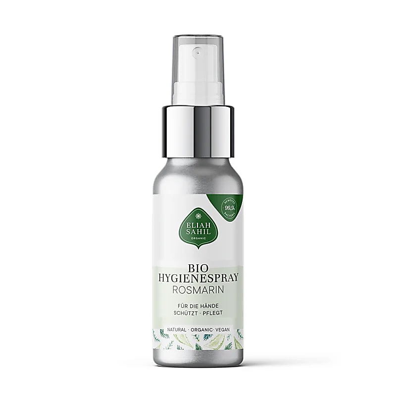 Désinfectant pour les mains Romarin bio Eliah Sahil -- 60ml