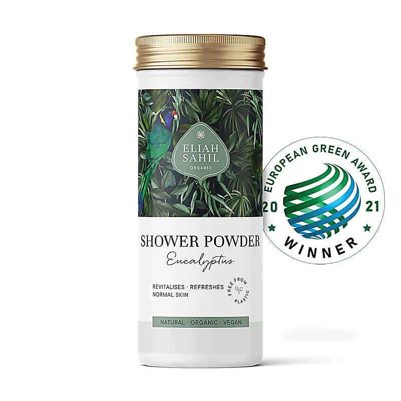 Poudre de Douche Bio Eucalyptus Eliah Sahil -- 90g