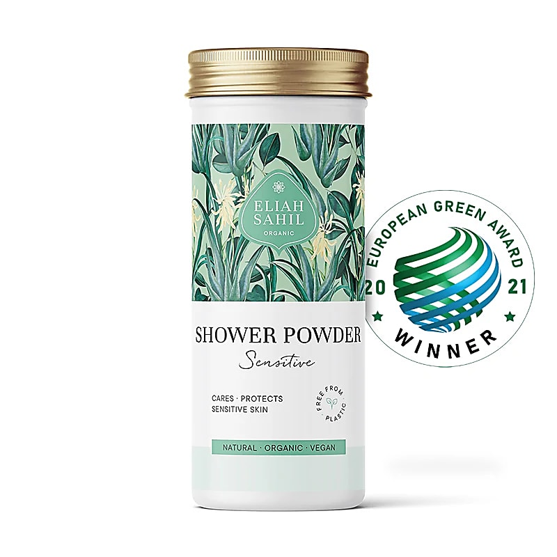 Poudre de Douche Bio Sensitive  Eliah Sahil -- 90g