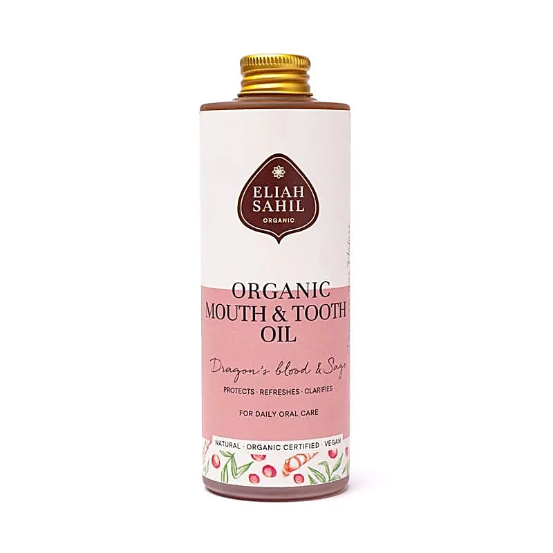 Huile Dentaire Bio Sang de Dragon & Sauge Eliah Sahil   -- 100 ml