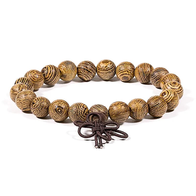 Mala bracelet bois wengé élastique -- 0.8 cm