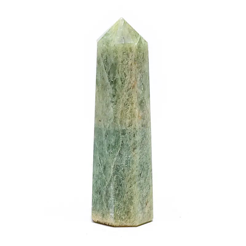 Obélisque d'aigue marine -- ±7-10cm