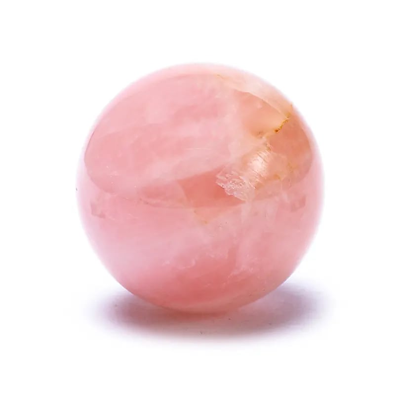 Sphère Feng Shui Quartz rose -- 4 cm