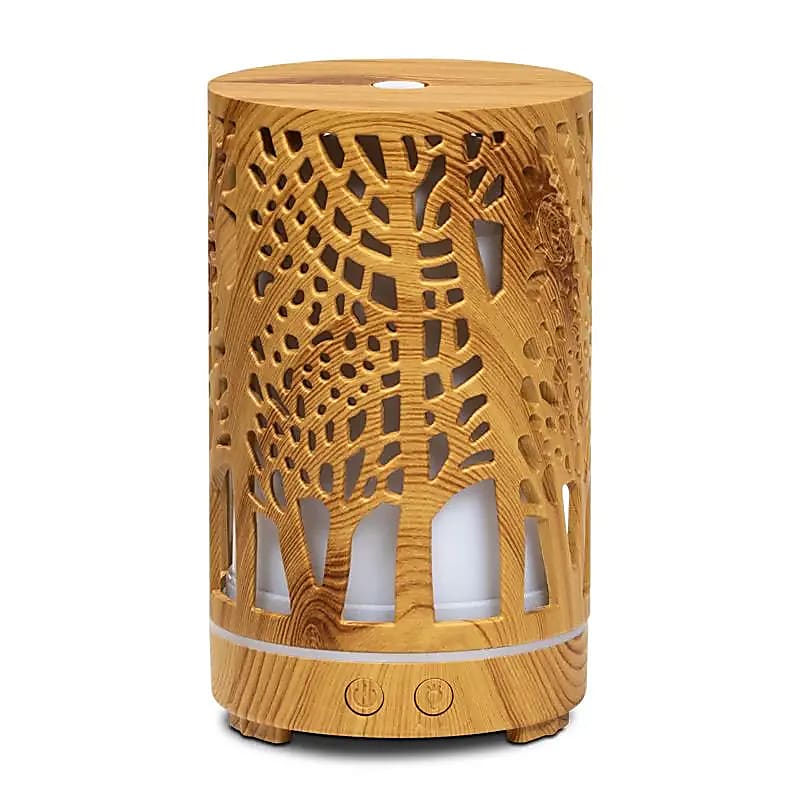 Diffuseur d'arôme ultrasonique Zen Forest naturel -- 200 ml; 250 g