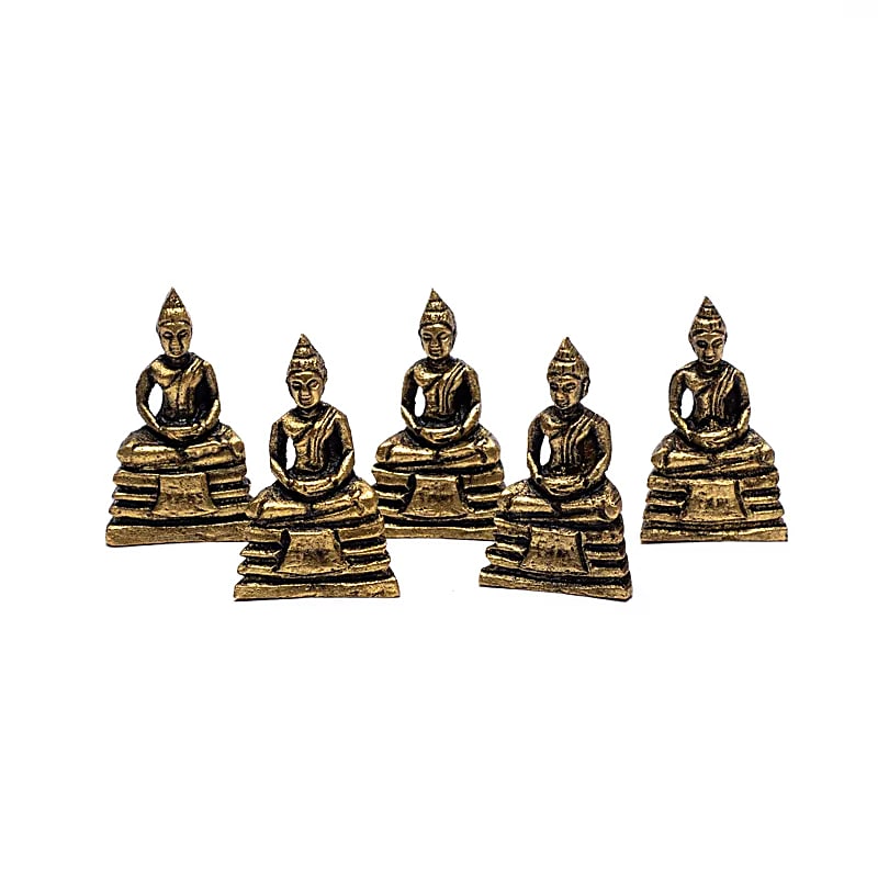 Statuette Bouddha de la Méditation -- 10 g; 3 cm