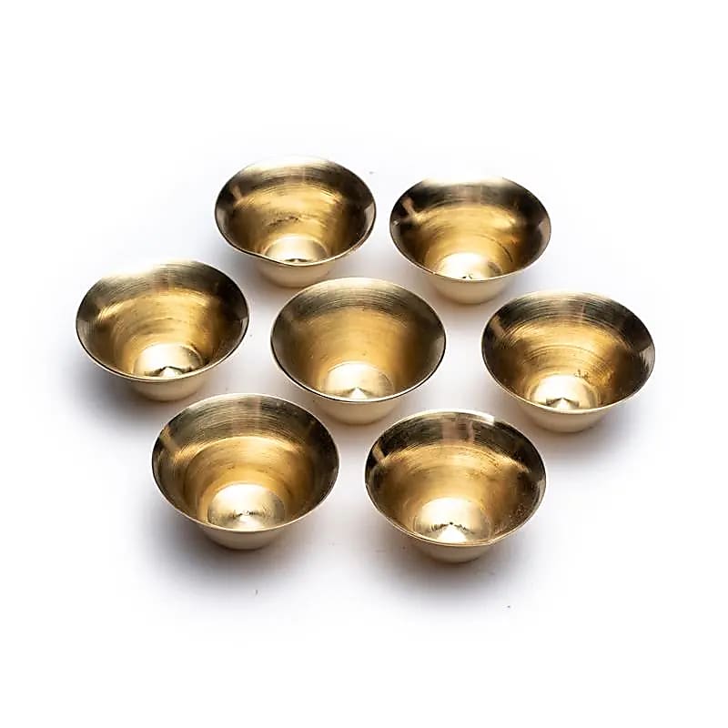 Bols d'offrandes SET de 7 bols -- 5 cm