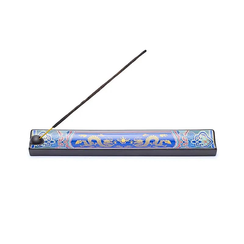 Porte-encens en céramique Dragons -- 22.5cm