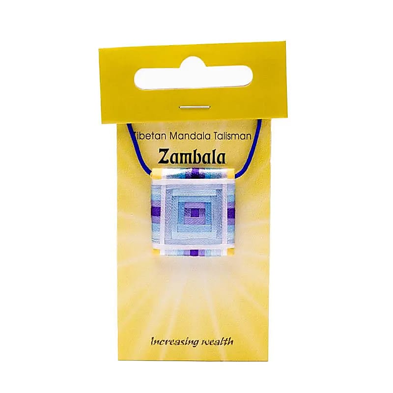 Mandala Talisman Zambala -- 2.5x2.5 cm
