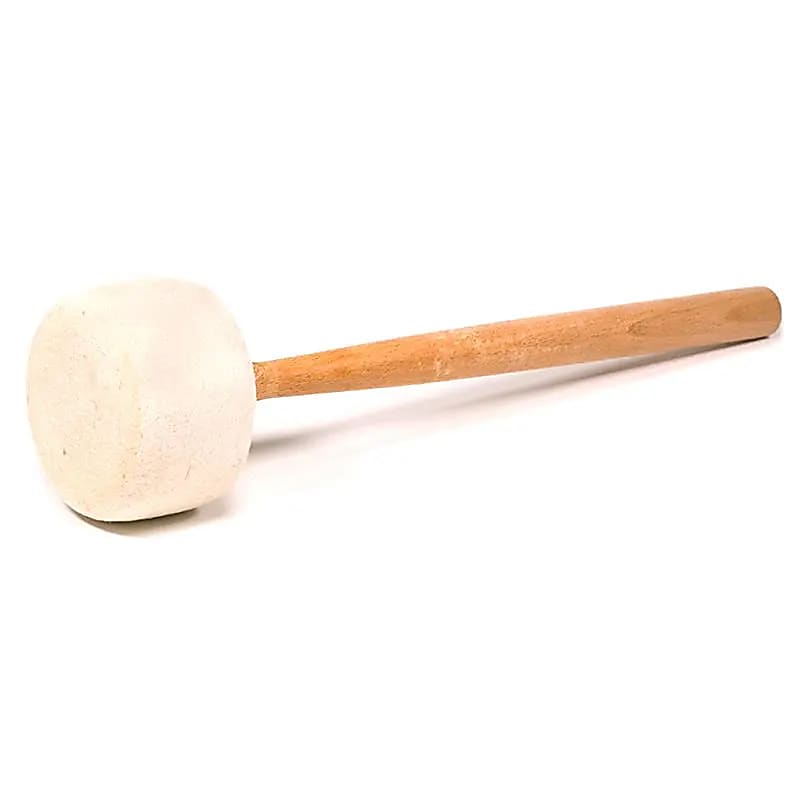 Maillet feutre et bois pour bol chantant - L -- 180 g; 32x8