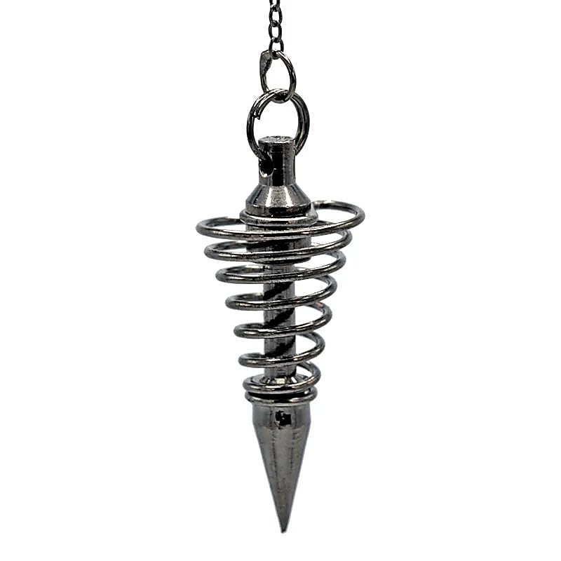 Pendule laiton couleur titane -- 12 g; 4 cm