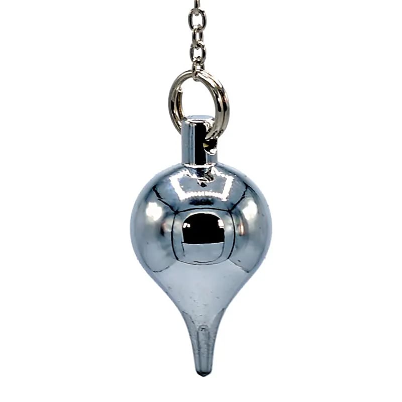 Pendule en laiton chromé -- 27 g; 3 cm