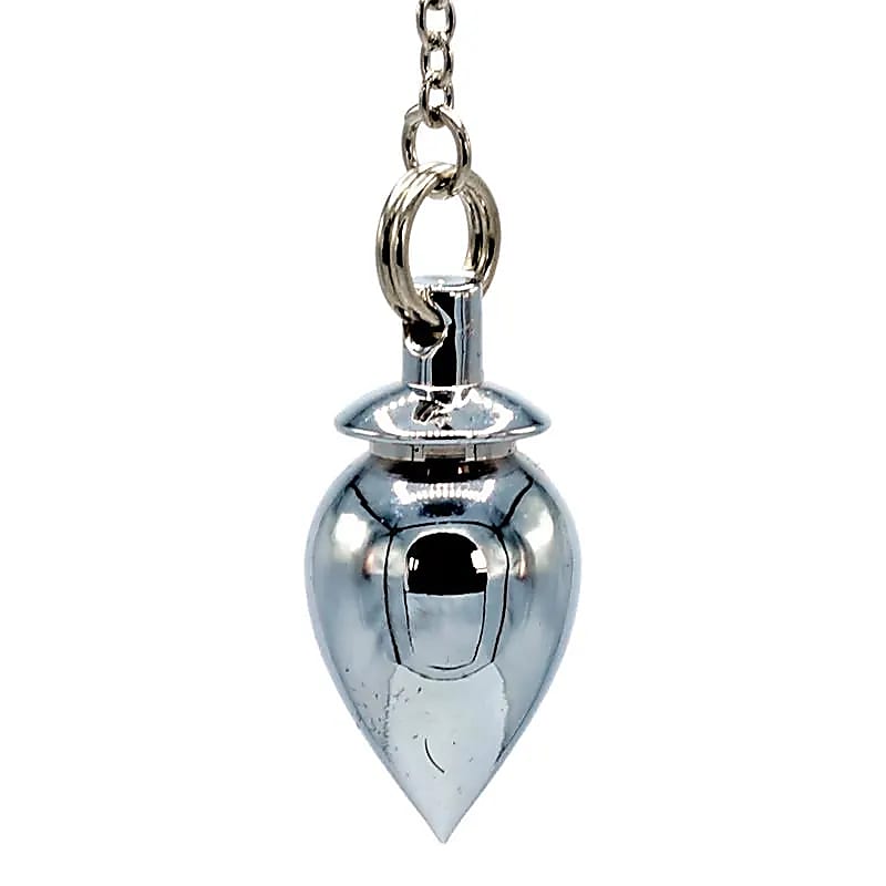 Pendule en laiton chromé -- 20 g; 2 cm