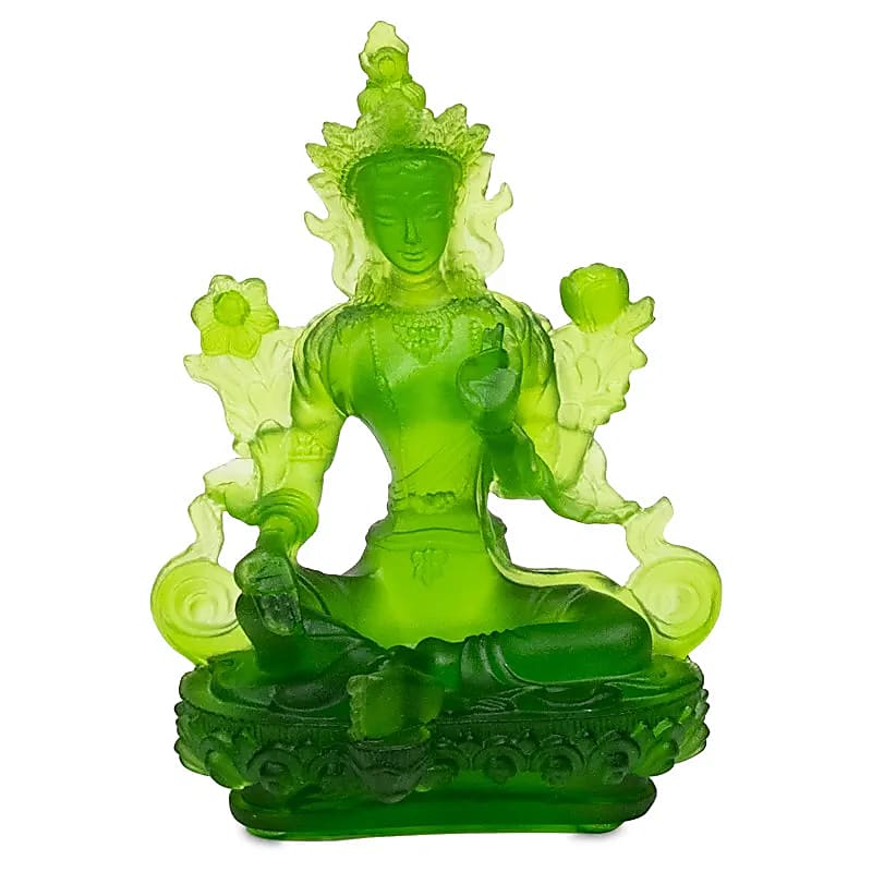 Tara Verte transparente verte -- 12 cm