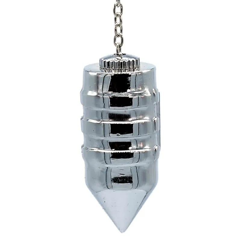 Pendule Atlantis en laiton chromé -- 44 g; 4 cm
