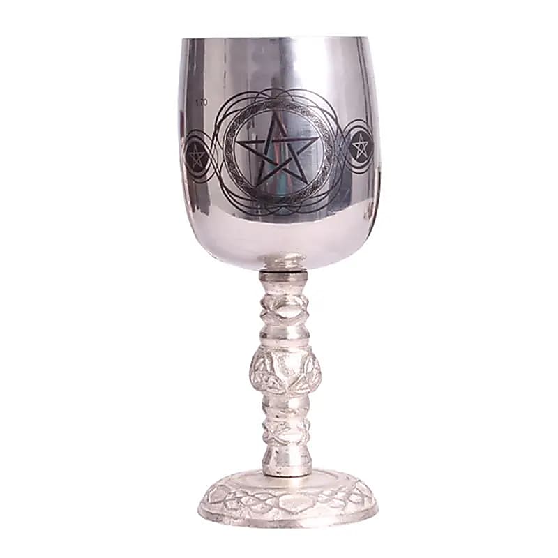 Calice avec Pentacle -- 16x6 cm