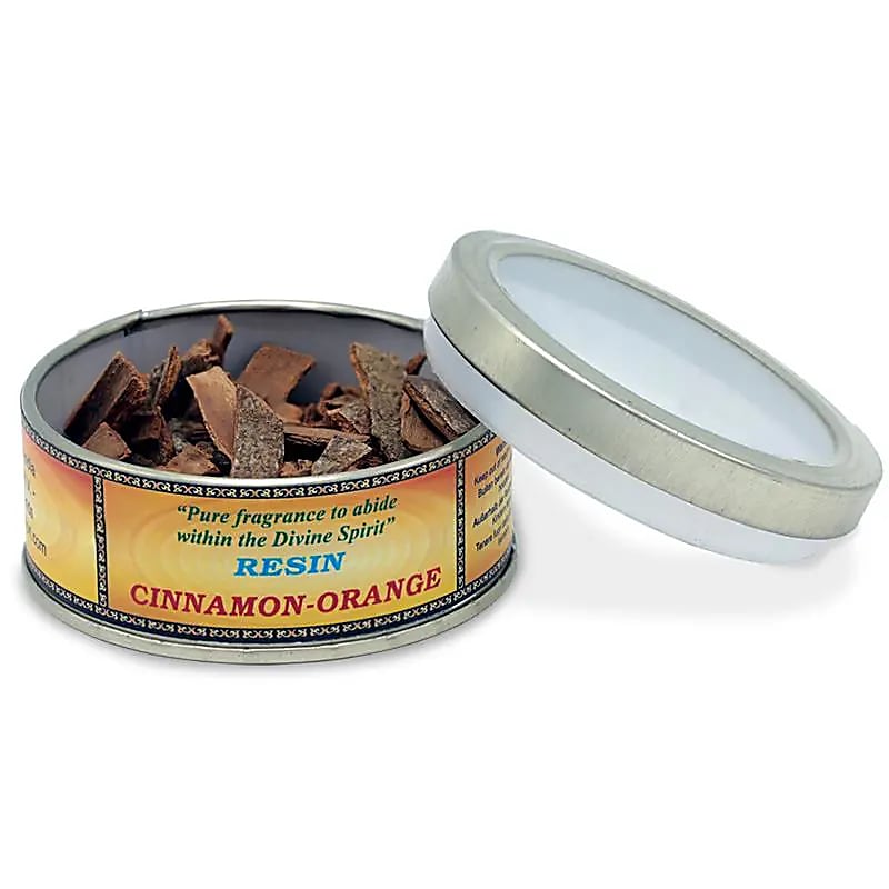 Encens résine de cannelle orange -- 30 g
