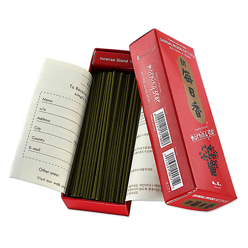 Encens Morning star - Bois de Santal -- 70 g