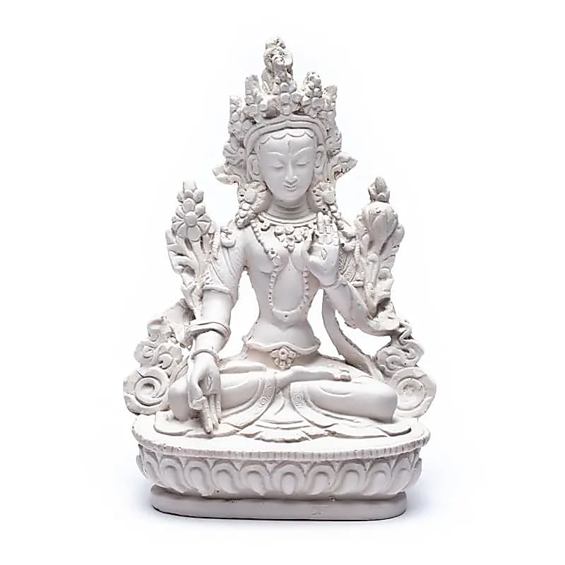 Tara blanche blanc -- 360 g; 15 cm