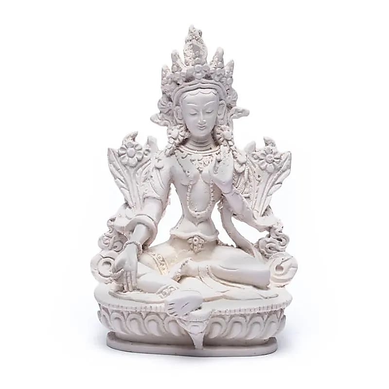 Tara verte blanc -- 394 g; 15 cm