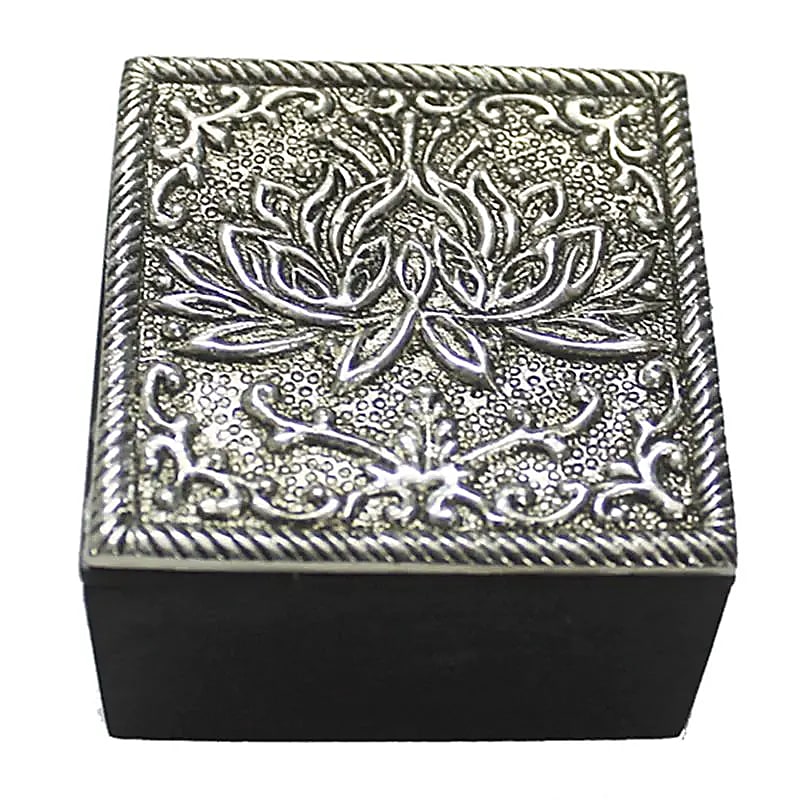 Boite à bijoux Lotus -- 6x6x4 cm