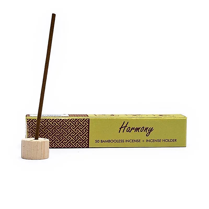 Encens aux herbes sans bambou avec support - Harmony -- 34 g