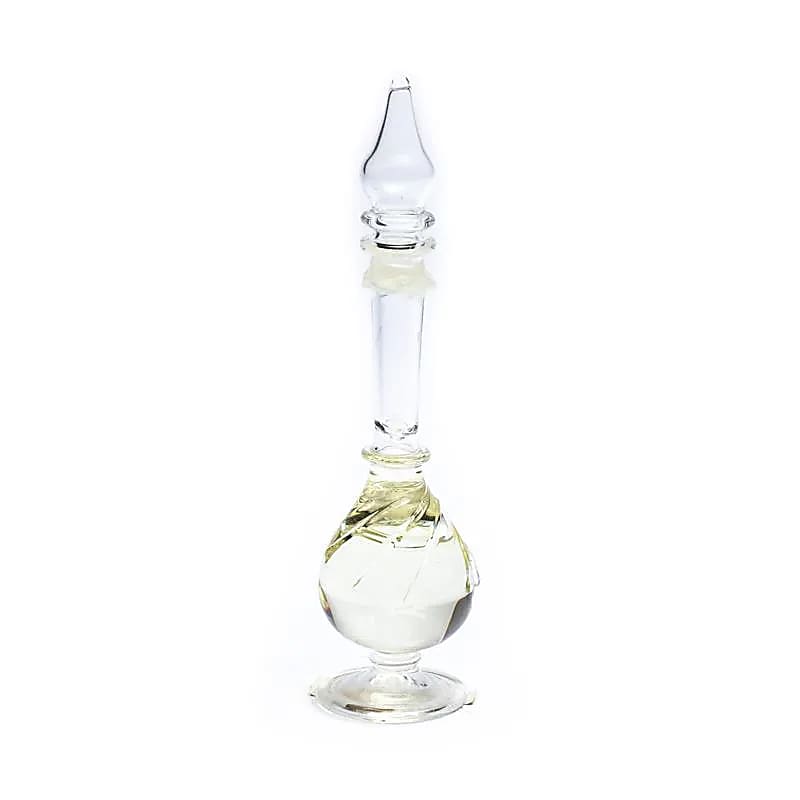 Huile de parfum bouteille soufflée plaisir du Bouddha -- 5 ml
