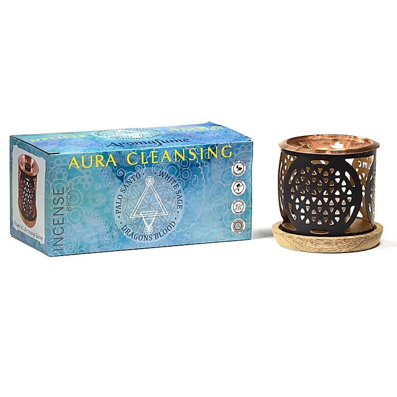 Coffret d'encens nettoyant Aromafume Aura --180g