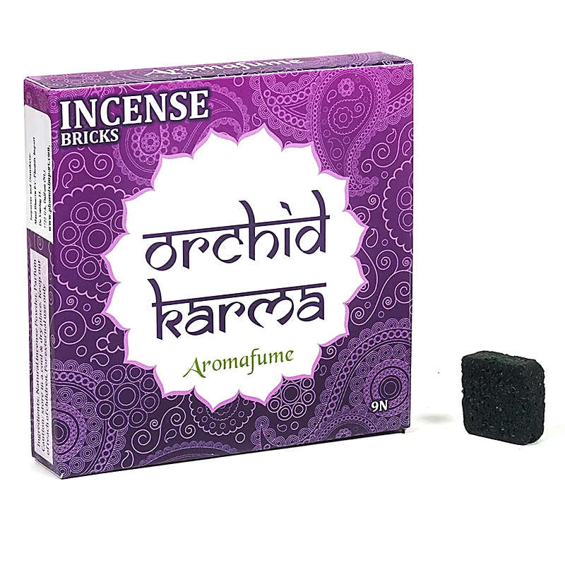Aromafume briques d'encens Orchid Karma -- 40 g