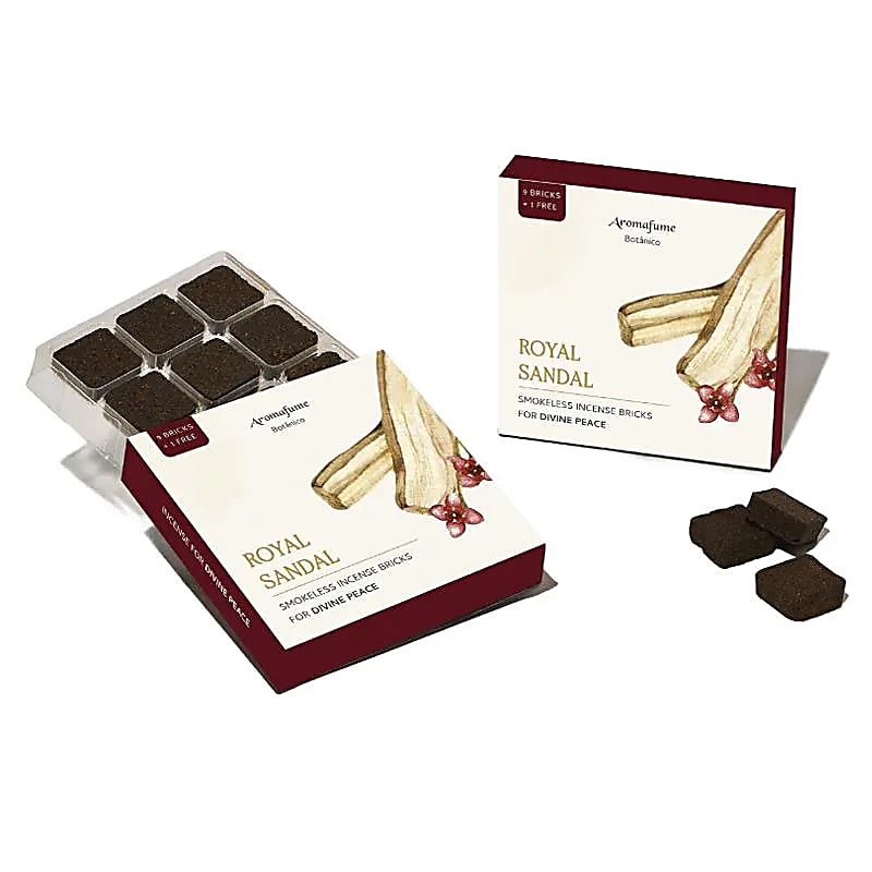 Aromafume briques d'encens Royal Sandal -- 40 g