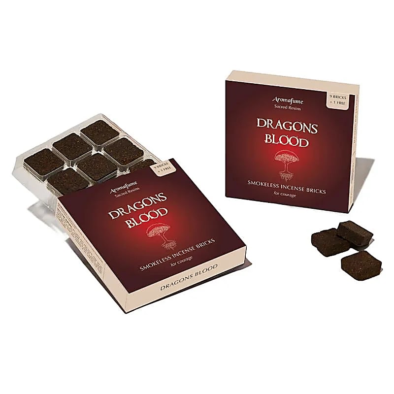 Aromafume briques d'encens Dragon Blood -- 40gr