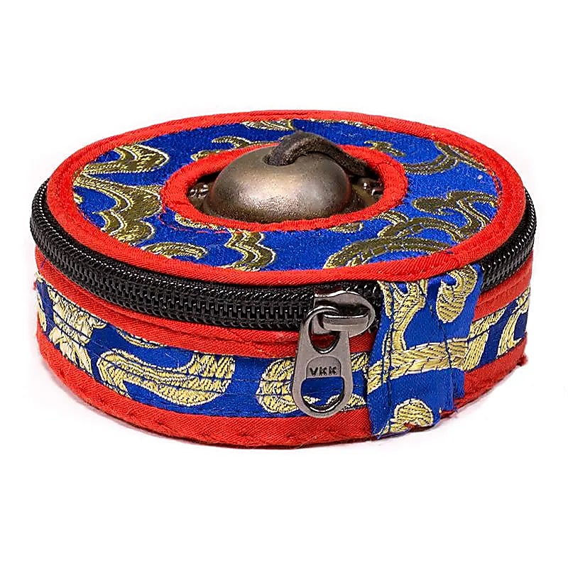 Housses pour cymbales bleu/rouge/noir grand modèle -- 9 cm