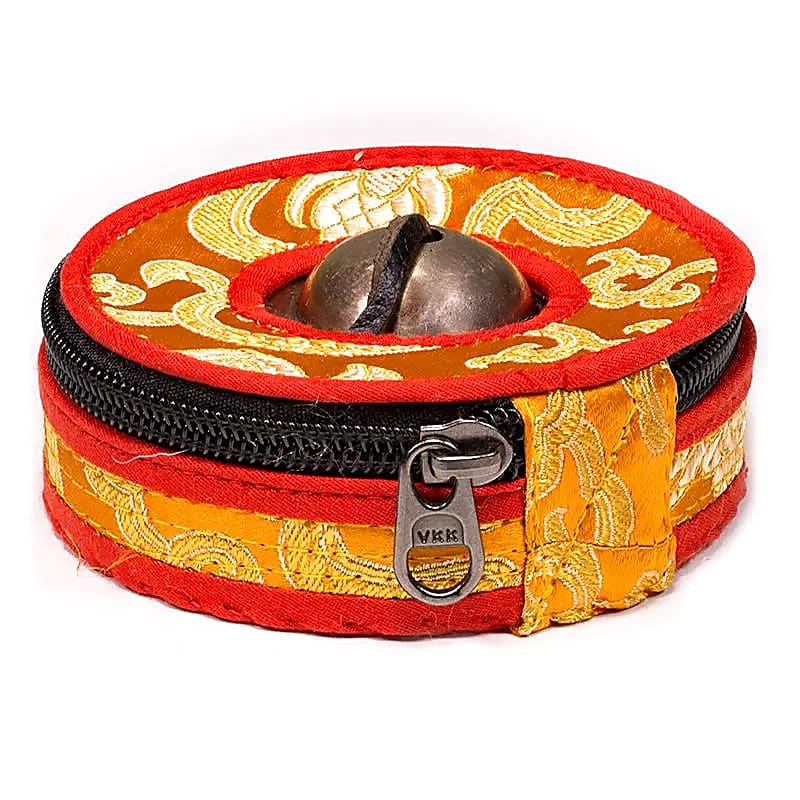 Housses pour cymbales orange/rouge petit modèle -- 7.5 cm