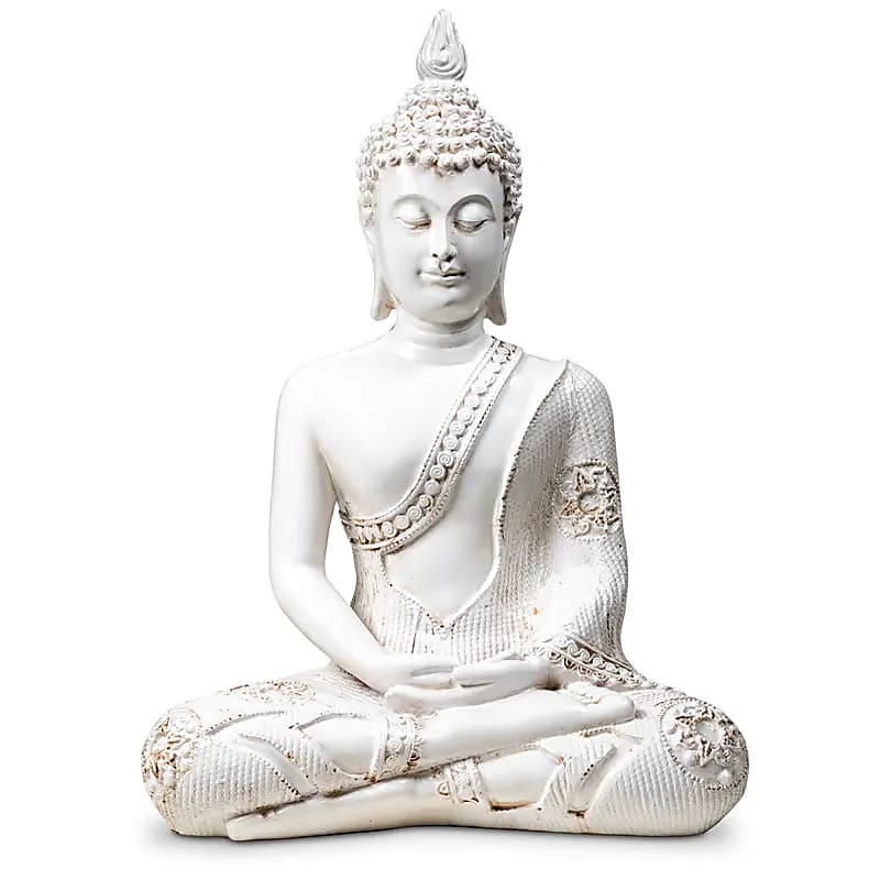 Bouddha en méditation Thailande -- 694 g; 20x11x27.5 cm