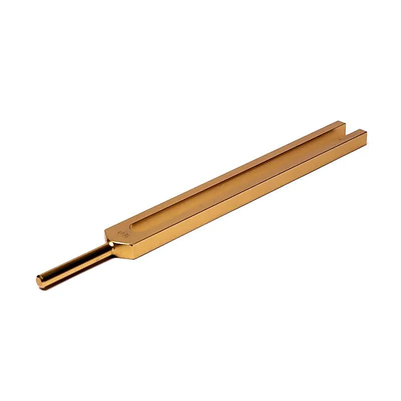 Diapason Mid-Om couleur d'or -- 27 cm