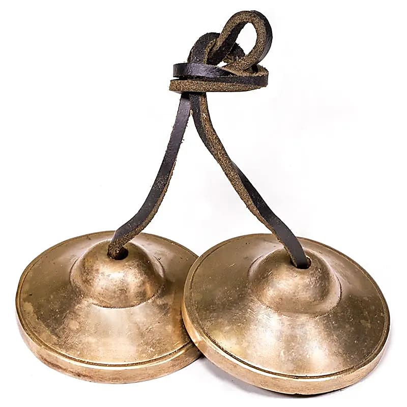 Cymbales sans motif -- 355 g; 7.5 cm